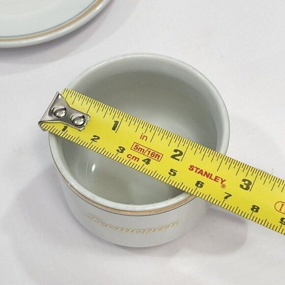 Set of 4  Vintage Stadtlengsfeld Rhon Porcelain Tea Cup & Saucer Germany 1970'S - Picture 3 of 10